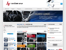 Tablet Screenshot of jycustomusa.com